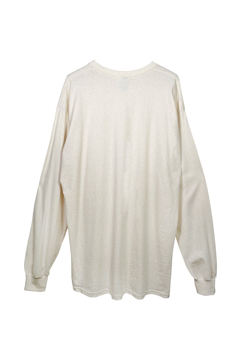 【RESTOCK】CYCLE 23SS LOGO LONG SLEEVE TEE -IVORY-
